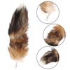 Pompoms Plush Tail Keychain Bag Tassel Fur Pendant Keyring Animal Tail Keychain  Car Keyring