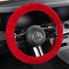 Winter Velvet Steering Wheel Cover - Plush, Warm, Universal Fit