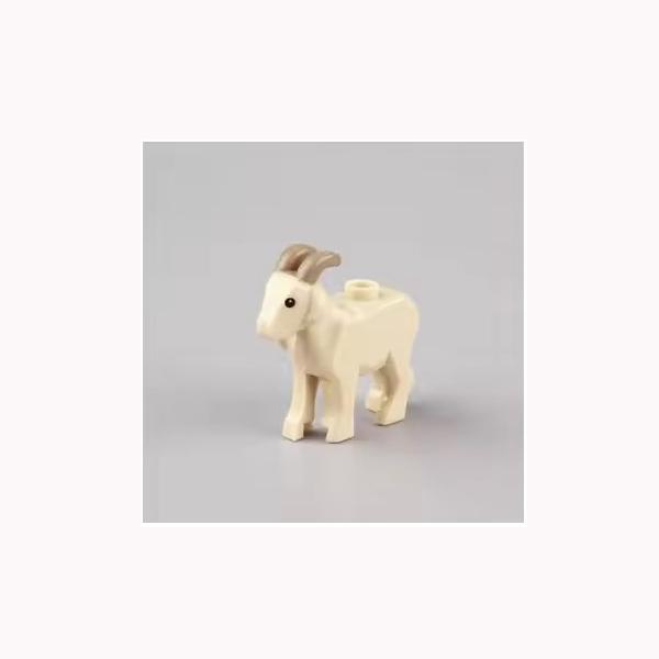 MOC Building Blocks City Farm Animals Small Particles Bricks Accessories Figures DIY Toys GIfts Swan Pig Cat Dog Zoo Duck Goat