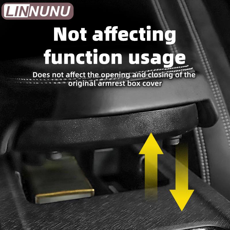 LINNUNU Armrest Organizer Box Fit for Lynk&Co 01 05 Lingke Auto Central Storage Box Specialized Interior Car Console Accessories