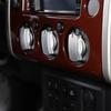 DIYUCAR Car Air Conditioning Knob Button Cover Air Conditioning Knob Button Trim Cover Interior