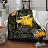 1pz Pikachu, Coperta Pokémon Morbida Calda per Tutte le Stagioni per Divano, Letto, Auto, Ufficio Design Vivace Colorato, Regalo Durevole & Accogliente