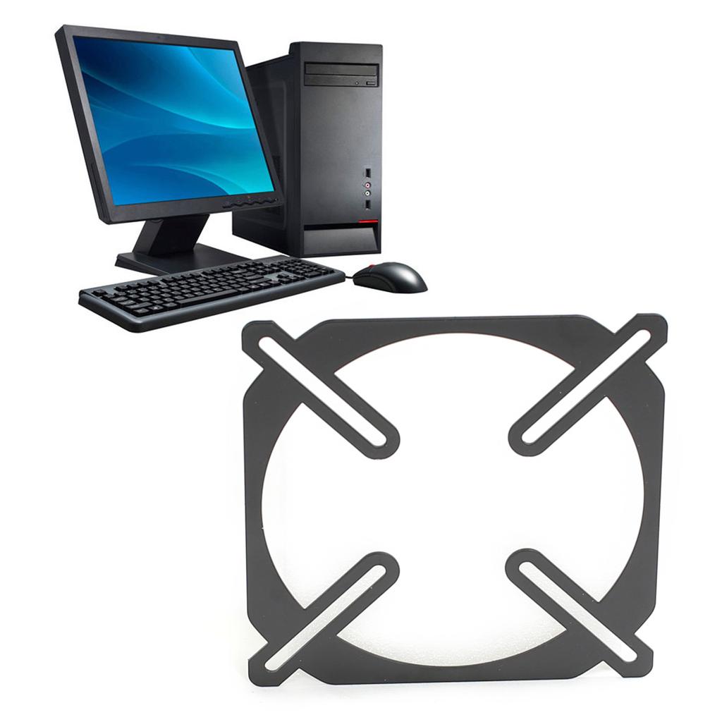 Chassis Cooling Fan Conversion Adapter Bracket Holder for 6-14cm Computer Case Heatsink Gadget Accessories