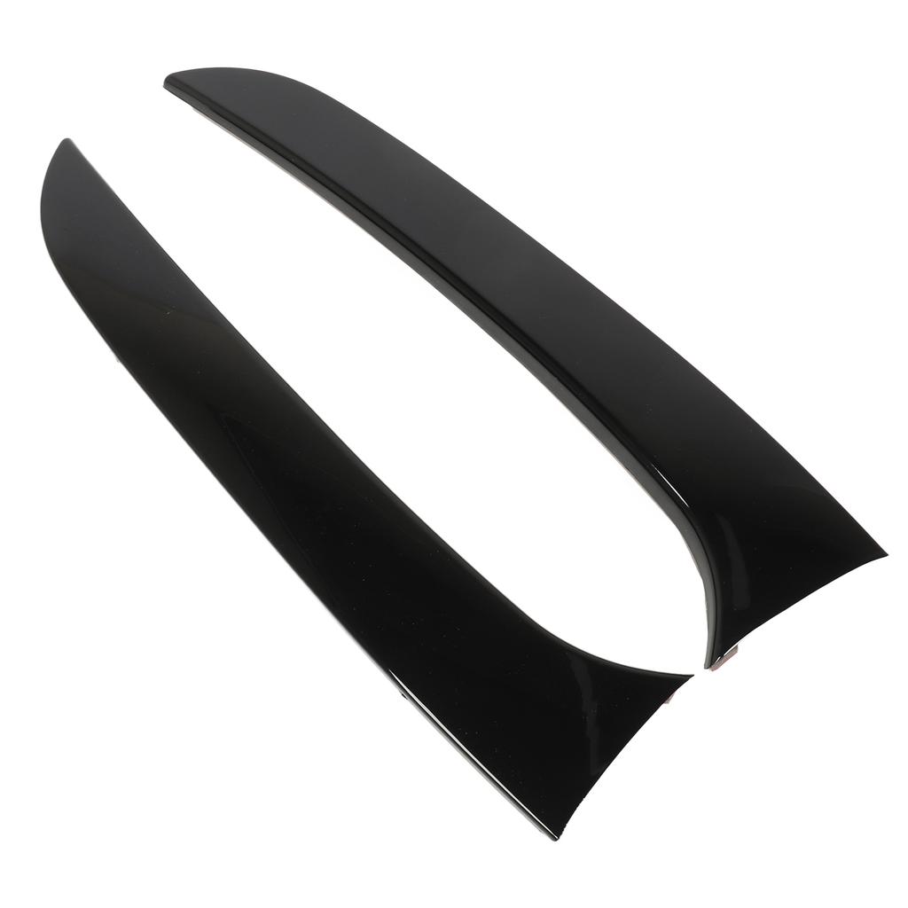 1pair Rear Window Side Spoiler Rear Left Right Side Wing Splitter Trim for 1 Series F20 F21 2012 To 2019 Glossy Black