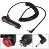 1.8M Car Cigarette Lighter Power Supply To 3.5 X 1.35mm DC Male Plug Spring Adapter Cable