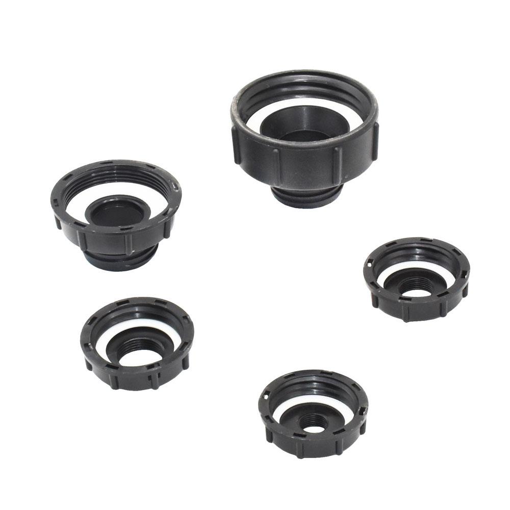 Farm IBC Tank Adapter 1/2" 3/4" 1" Thread Irrigation Valve Replacement Valve Garden Water Connectors Drain Couple