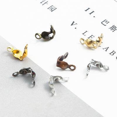 100PCS/Pack 4*7mm Popular Multi Color Double Head Buckle Connection Components Buckle Chain Connector Clasp Beads Fitting DIY Jewelry Making