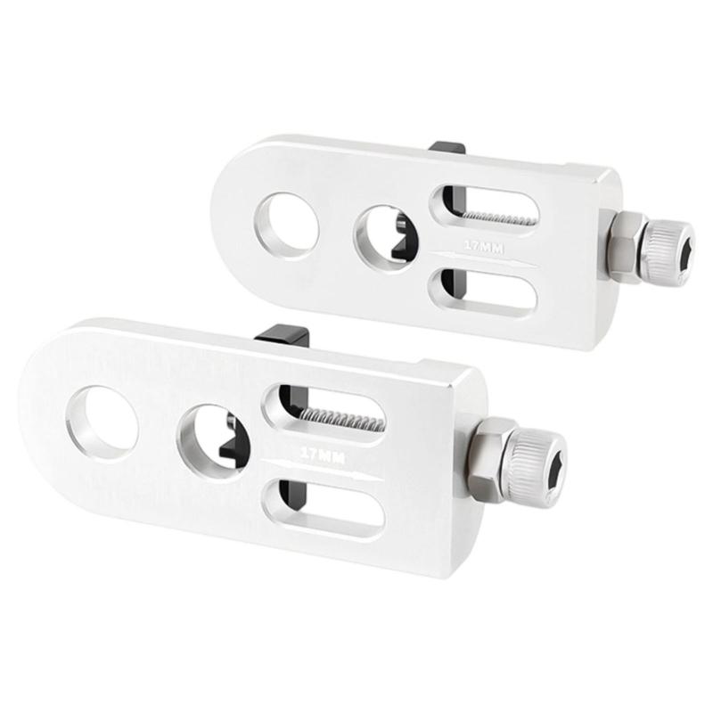 Light Weight Aluminum Chain Tightener Universals Bike Chain Tension Adjuster for Smooth Bicycles Performances