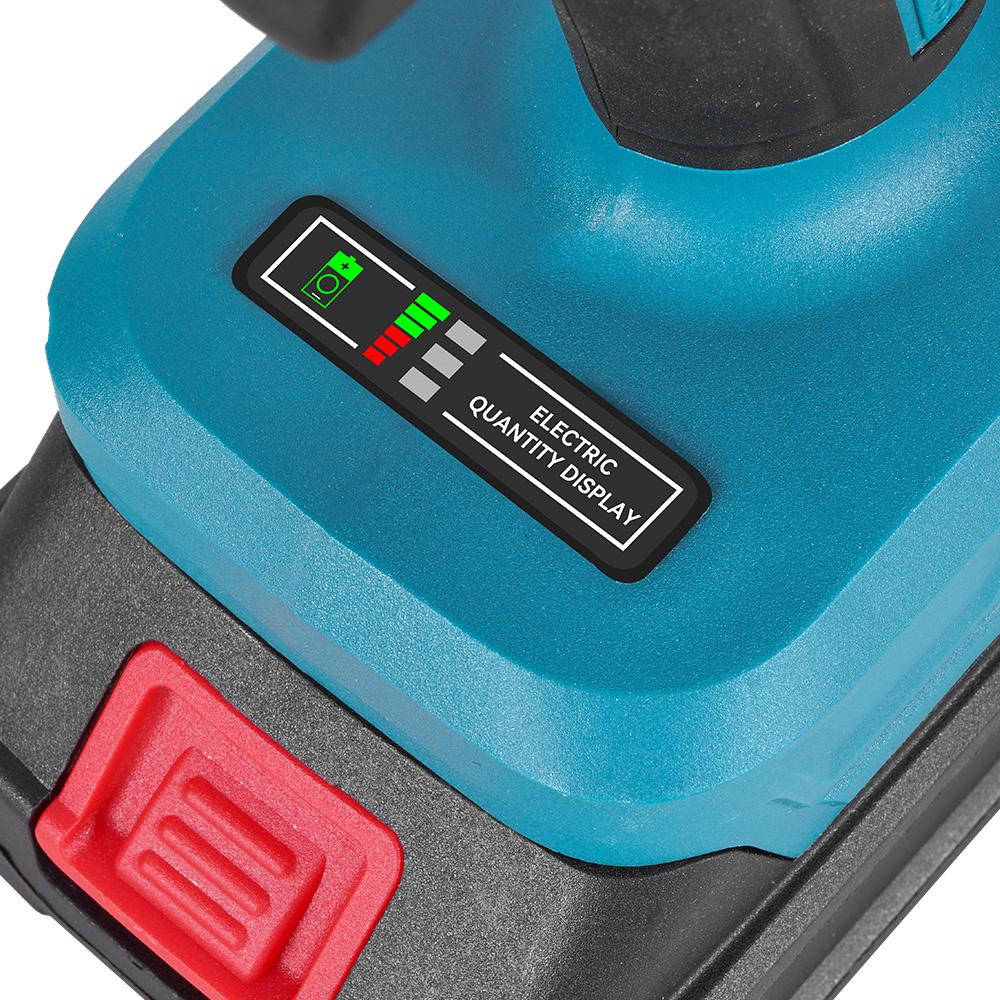 ONEVAN Brushless Electric Rivet Gun Cordless LED Rivet Nut Gun Drill Insert Automatic Riveting Tool For Makita 18V Battery Pin