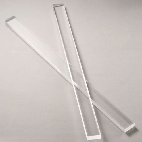 TOMIZ Acrylic Ruler (10mm), Set of 2 (Baking Ruler/Confectionery/Cookie/Acrylic)