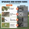 Pop Up Gazebo Tent Pop-Up Screen Tent 6 Sided Canopy Sun Shelter Green