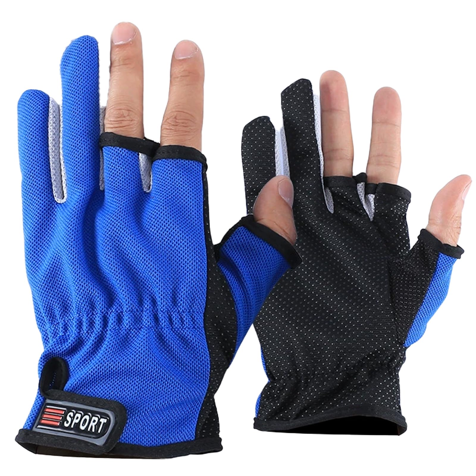 MONOSTORE Fishing Gloves Fishing Gloves Outdoor Gloves Anti-Slip Sun Protection