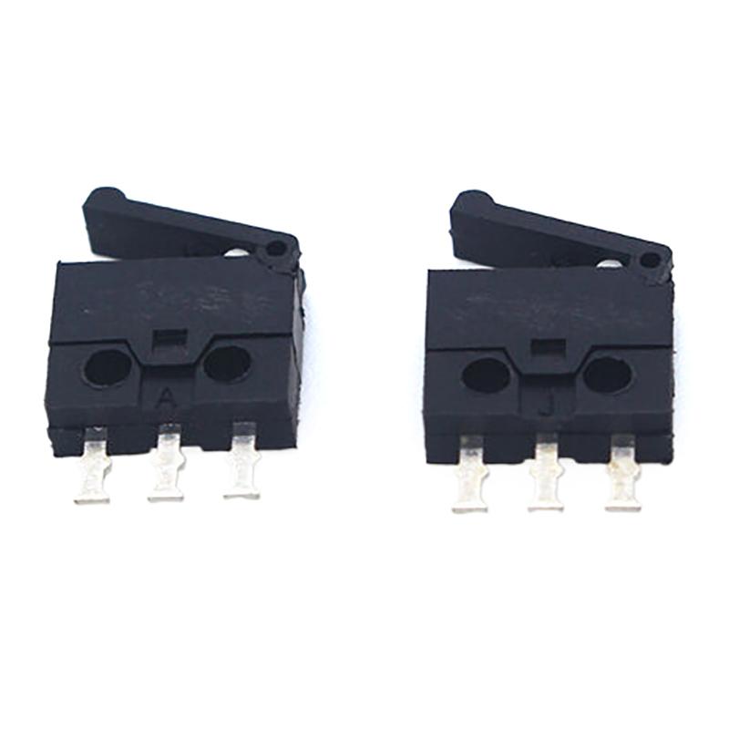 10 Peças Chave Limitadora Kfc-W3-13 Três Pinos Inserção Direta Porta Flash Reset Chave de Toque Leve Micro Detecção de Movimento Conector