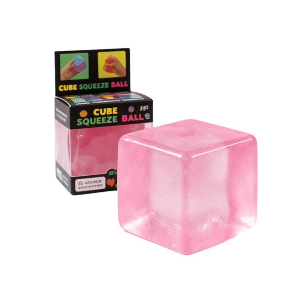 Colorful Ice Cube Squishy Toy Slow Rebound Cube Fidget Toy Sensory Toy Cube Squeeze Toy Adults