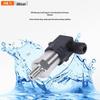 RS485 Short-Body Pressure Transmitter: 4-20mA/0-10V Silicon Sensor for Oil, Air, Hydraulic, and Water Pressure