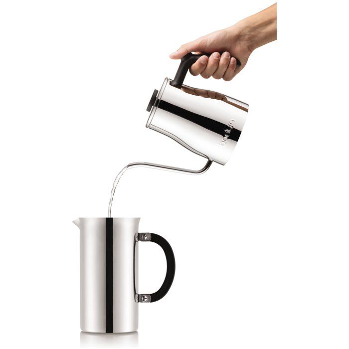 Cafetiere a piston - BODUM - Tribute Presse - Métal - 8 tasses - 1 l