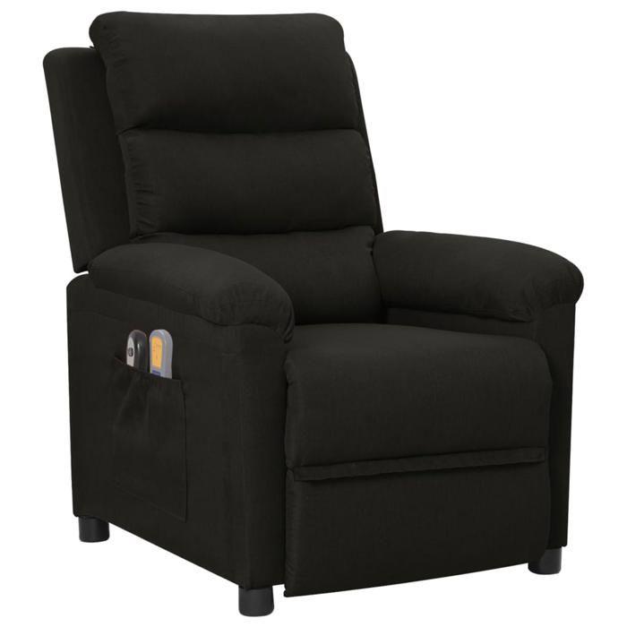 VidaXL Electric Massage Armchair Reclining Seat Adjustable Backrest and Footrest Living Room Furniture Interior 3098977