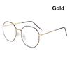 1 PC Retro Metal Anti-Blue Light Glasses Women Men Vintage Ultralight Round Frame Eye Protection Ultra Light Eyeglasses