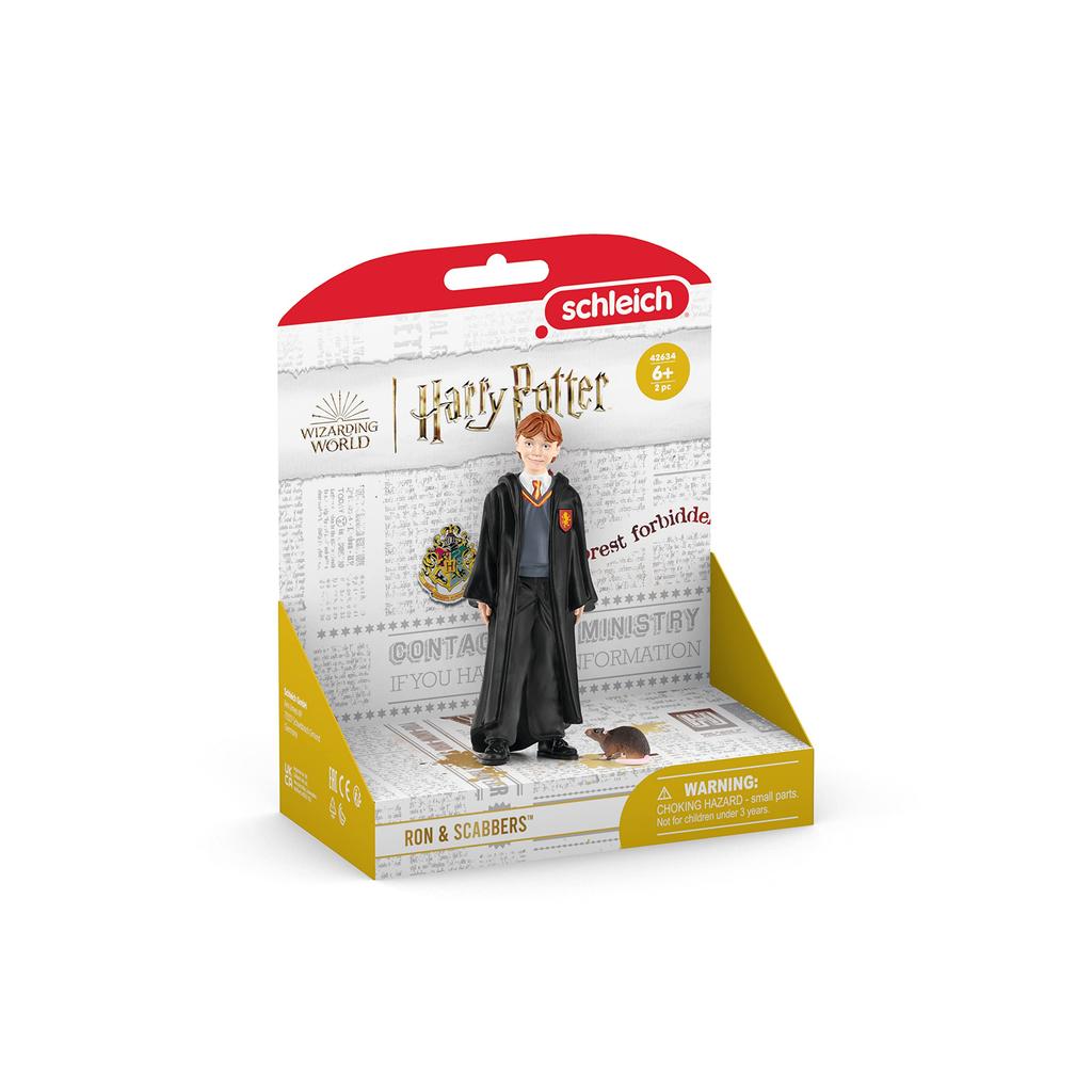 Schleich Harry Potter Series Ron Weasley and Scabbers 42634