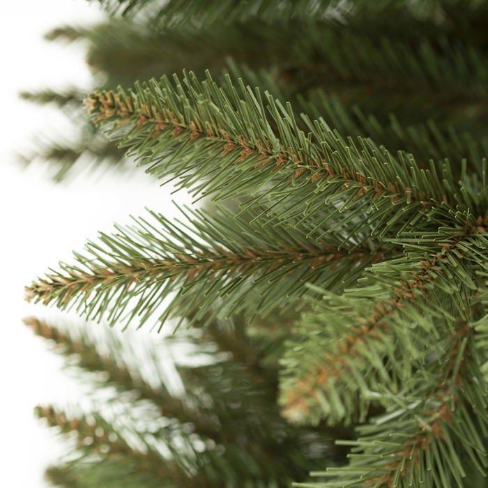 Sapin de Noël Artificiel Springos Épicéa Scandinave 220 cm - Support Métal 4 Bras, PVC, 718 Tips