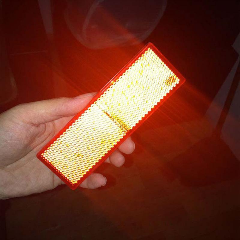 High Visibility Reflective Tape 10 Pieces Reflective Stickers Scratch-Resistant Reflective Strips Reflective Tape for Trucks