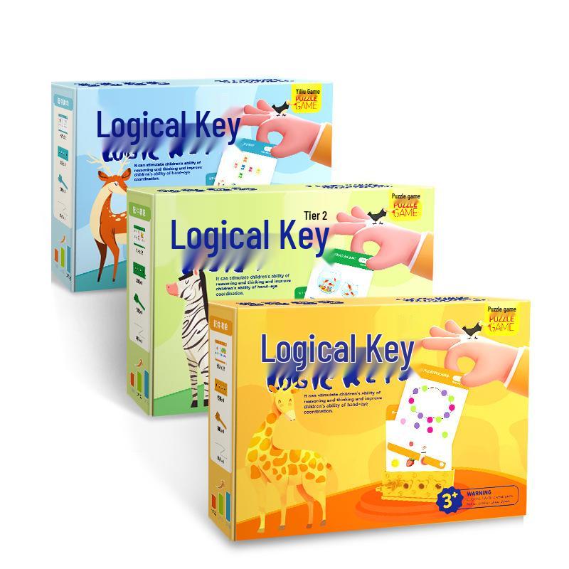Children's Logic and Thinking Training Toy for Ages 3-6: Educational Aid for Concentration and Cognition