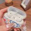 Redmi Buds 5 Pro Case Cartoon Cherry Bow Clear Wireless Headset Soft Cover For Xiaomi Redmi Buds Buds5 Pro Cases Coque Fundas