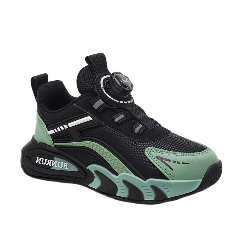 Boys Running Shoes Kids Lightweight Breathable Waterproof Anti-Slip Sport Sneakers Outdoor Indoor Use