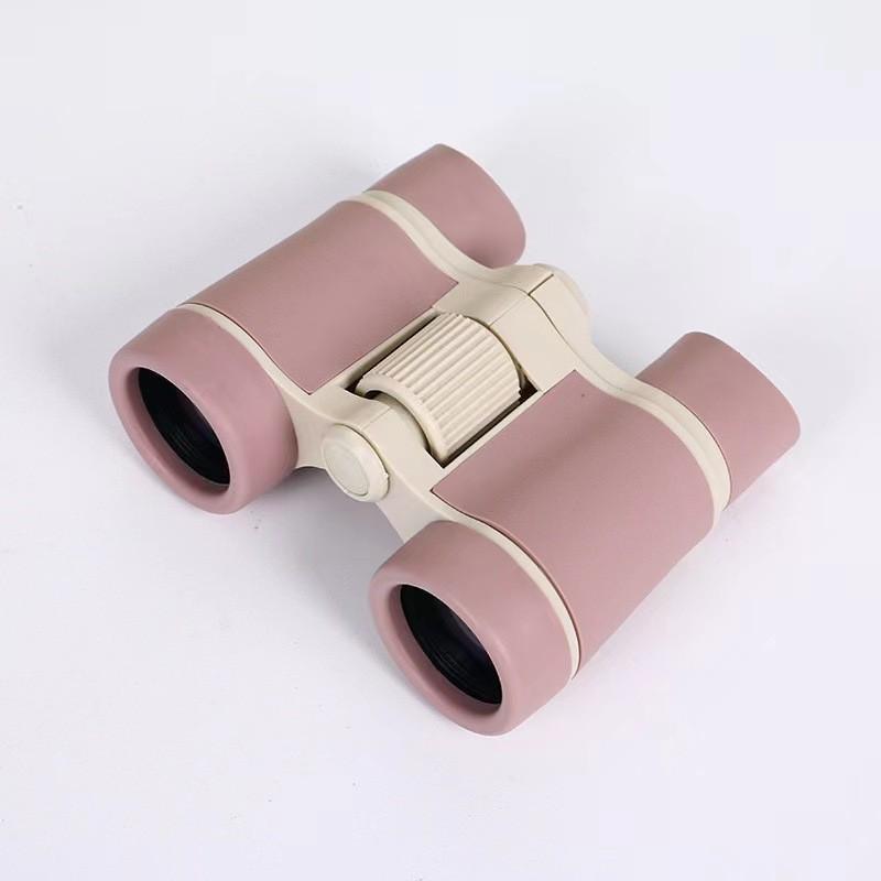 Children's Outdoor Binoculars, 4x30 Magnification, Colorful Design, Non-Slip Rubber Handle