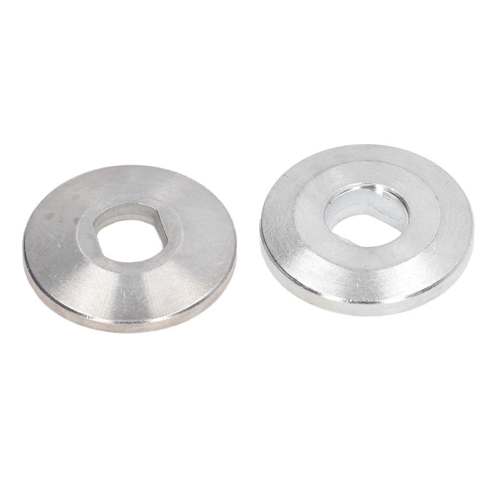 2 Stück 10 Zoll Aluminium Sägemaschine Sägeblatt Klemme Unterlegscheibe Gehrungssäge Spindel Buchsen Einfache Installation