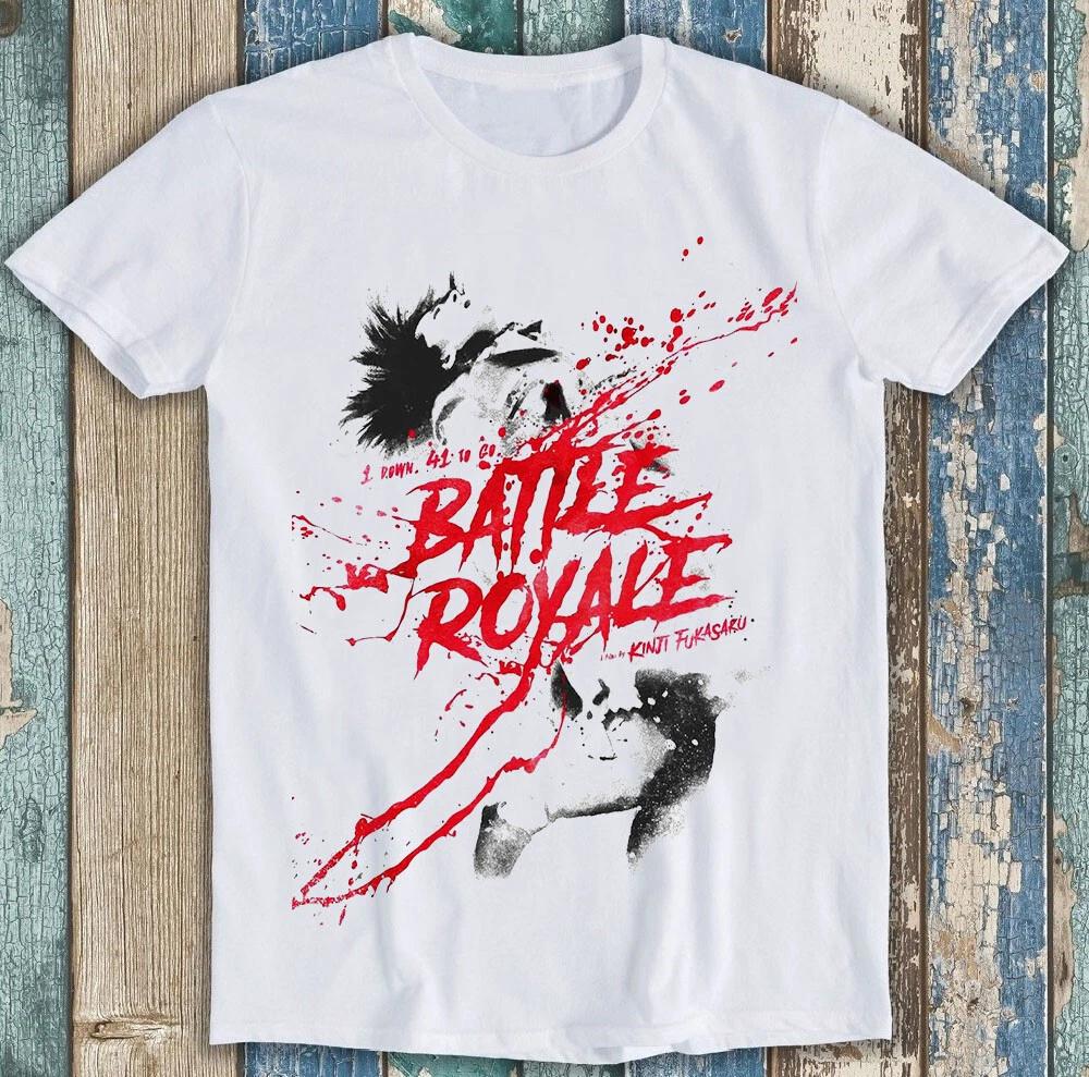 Battle Royale Japan Island Tournament Movie Funny Gift Tee T Shirt M2127