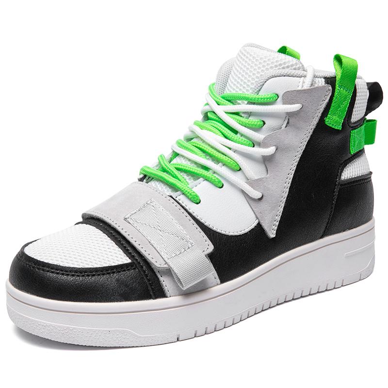 Originální High Top Pár Tenisky Módní Design Černá Pánské Boty na skateboard Běžné Platforma Dámské Tenisky tenis maskulino