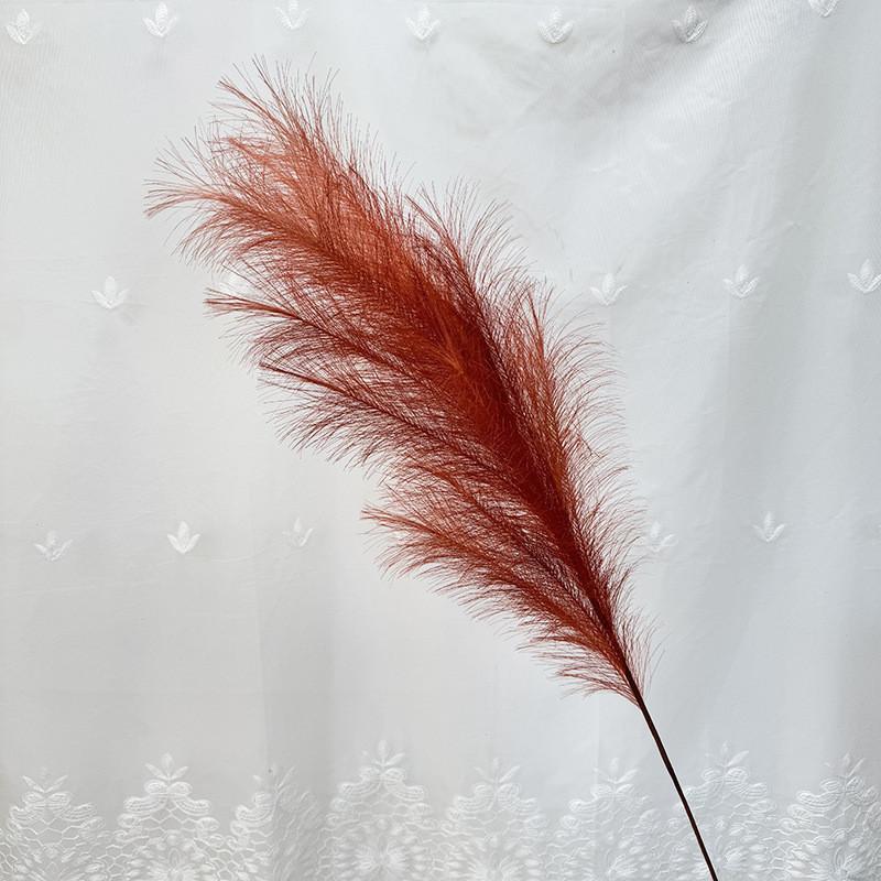 Wedding Decor Artificial Phragmites Hirsuta With Polyester Fabric For Home And Event Displays