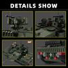 Military MOC 1/28 2306pcs Leopard 2A8 Army Main Battle Tank Building Blocks Bricks Modern Tank Set Toys For Children Boys Gifts