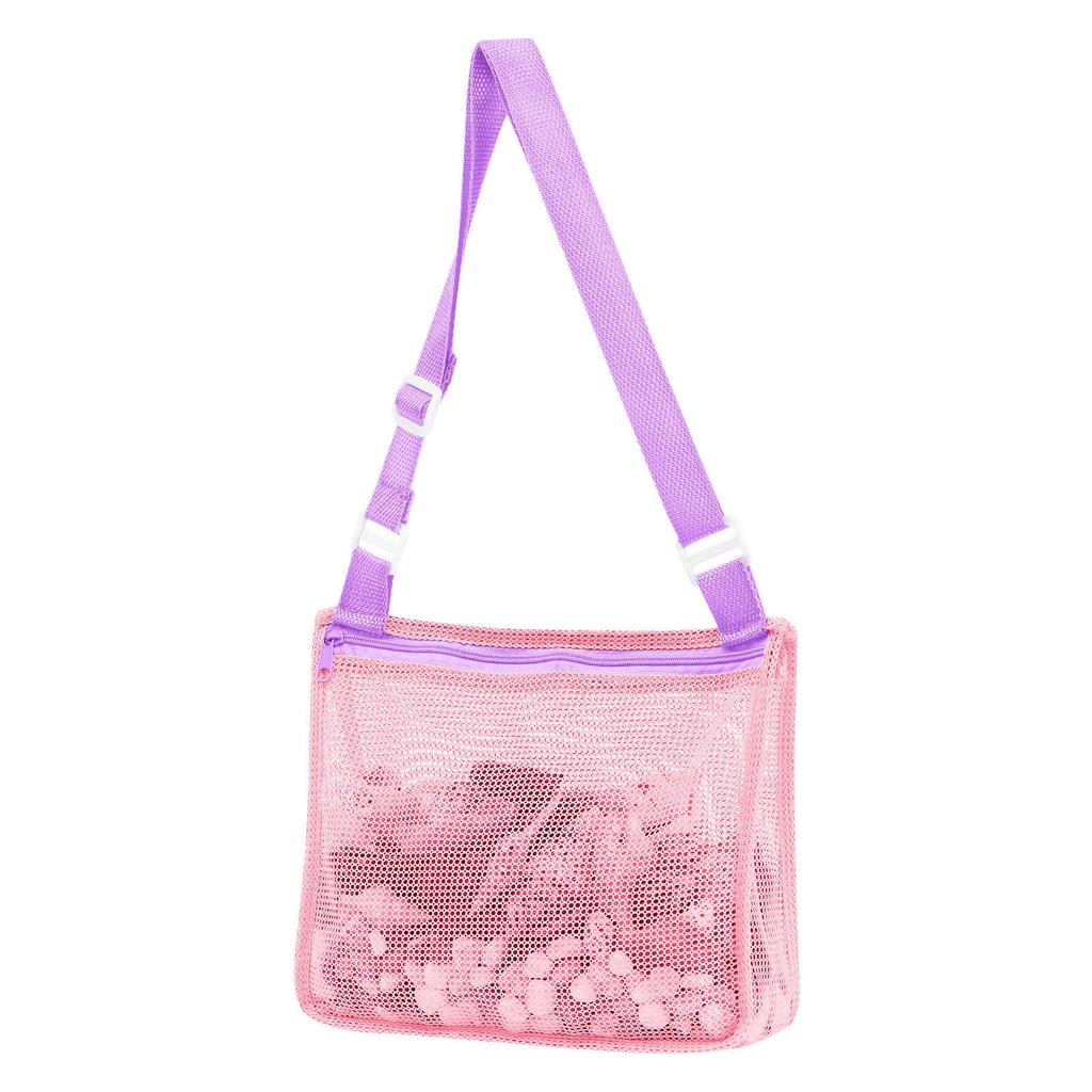 Beach Toy Mesh Beach Bag Kids  Collecting Bag Beach Sand Toy For Holding S Beach Toys Sand Toys Swimming Accessories For Boys And Girls(Only Bags )