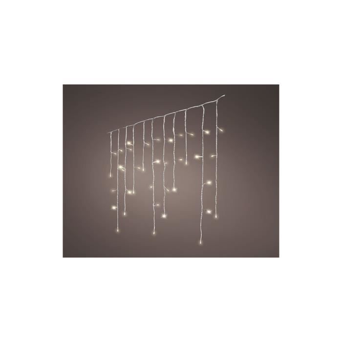 Guirlande Lumineuse - GENERIQUE - Icicle Lights - 5,8m - 240 LEDs - Lumière Chaud - Extérieur