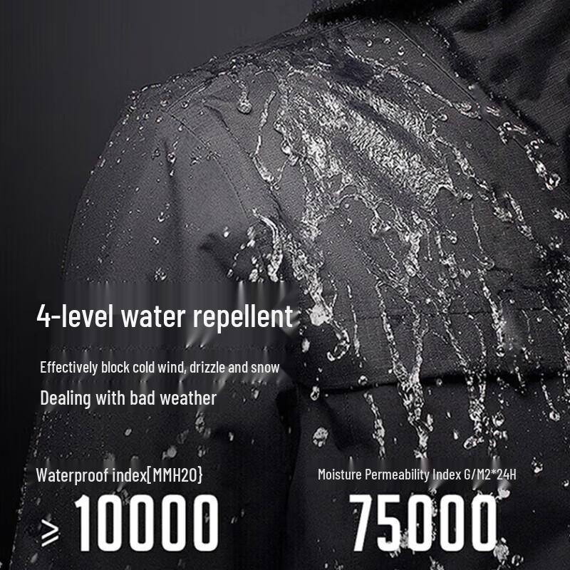 Warrior Men's Windproof Waterproof Outdoor Jacket