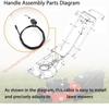 85AD Excellent Metal Replacement Line For Commercial Grass Grasscutter 116 0905