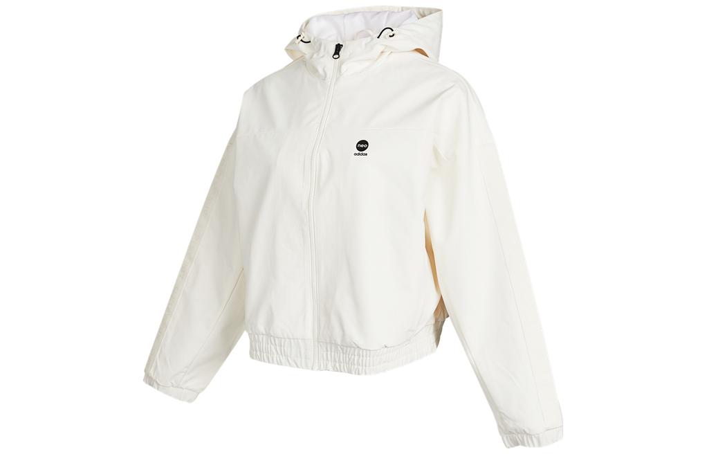 Adidas Neo Jackets Women s White Hooded Moderate Other HE4488 XL