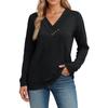 Women's Fashionable Long Sleeve Elegant Commuting And Casual Top
