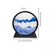 Drifting Sand Picture High Clearness Glass Moving Art Rotatable 3D Deep Sea