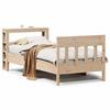 VidaXL Bed Frames Without Mattress 75x190 Cm Solid Pine Wood 3306288