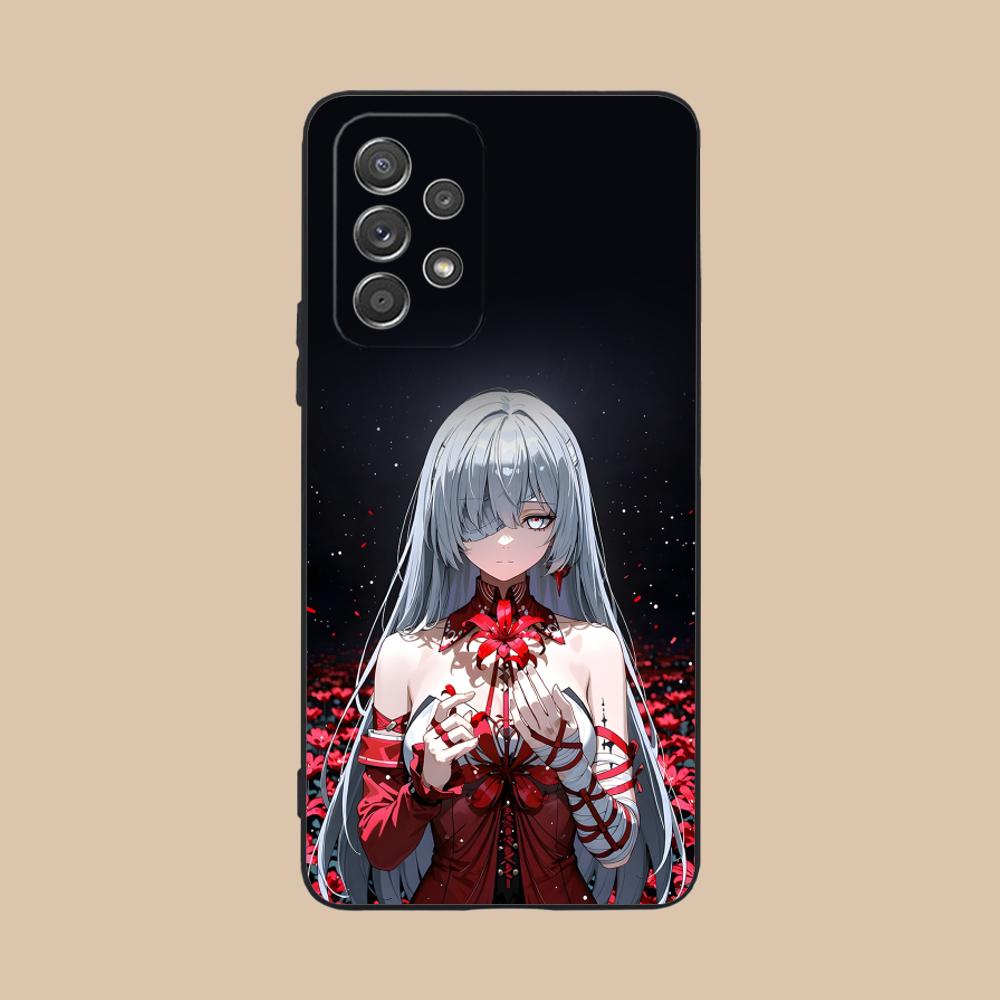 Wuthering Waves Phrolova Matte Mobile Phone Case for Samsung Galaxy M55 54 42 35 34 33 32 23 22 15 14 13 12 F55 5G Cover