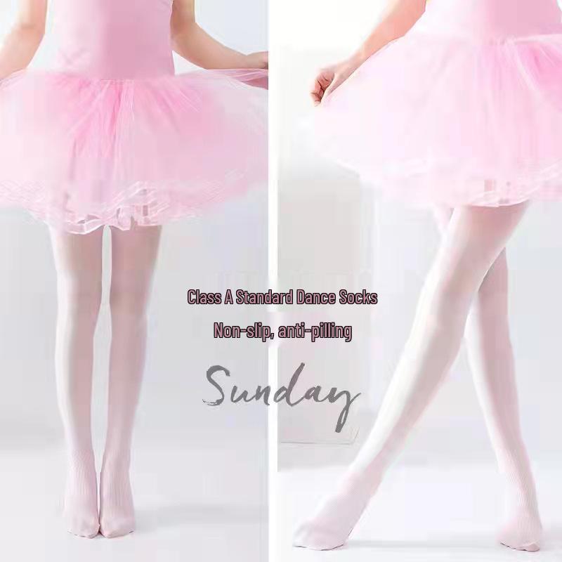 Children's Spring/Summer Anti-Pilling Non-Slip Cat Paw Dance Tights