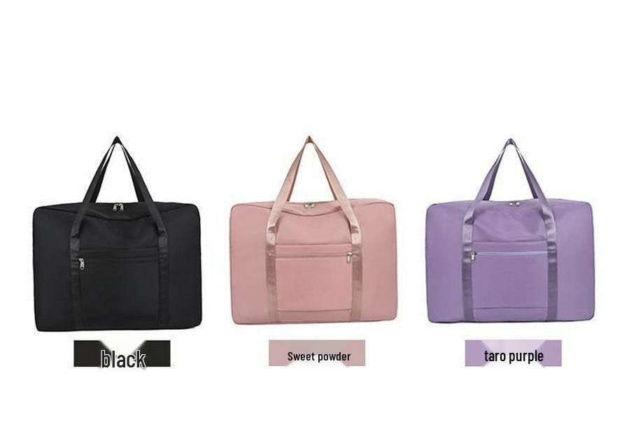 Foldable Large Capacity Travel Bag: Portable Handbag for Short Trips or Hospital