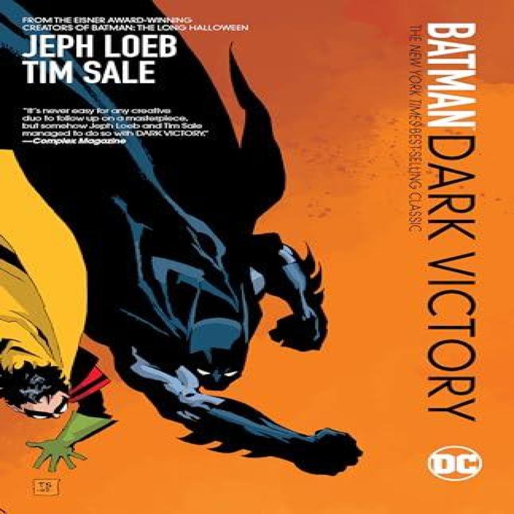 Batman Dark Victory New Edition by Jeph Loeb Paperback Book 9781401244019