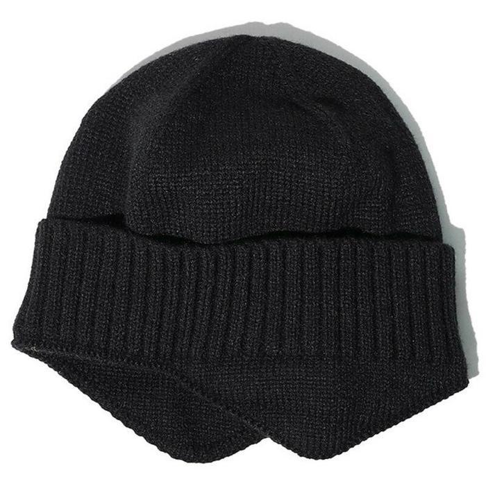 Solid Color Knitted Ear Protection Hats 