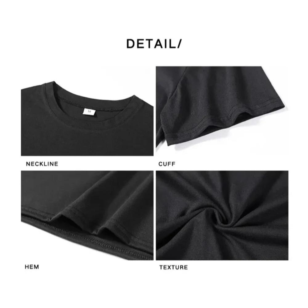 Men's clothing T Shirt for Women's 100% Cotton Frog Banjo Mushroom Print Short Sleeve T-Shirt Casual Fashion Tops Y2k Style Tops