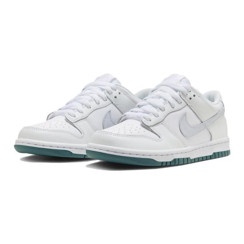Nike Dunk Low White Grey Teal GS Sneakers FD9911-101