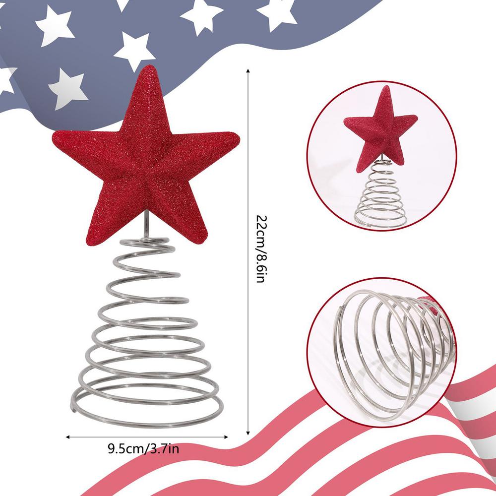 Weihnachtsbaumspitze Weihnachtsstern Baumspitze Dekoration Feiertagsdeko Ornament Festliche Indoor-Party Wohnaccessoires Für